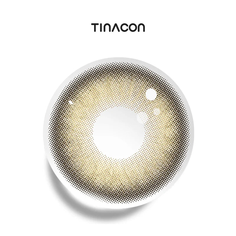 Behind The Scenes colored contact lenses featuring a soft, natural brown tint designed for sophisticated daily wear.