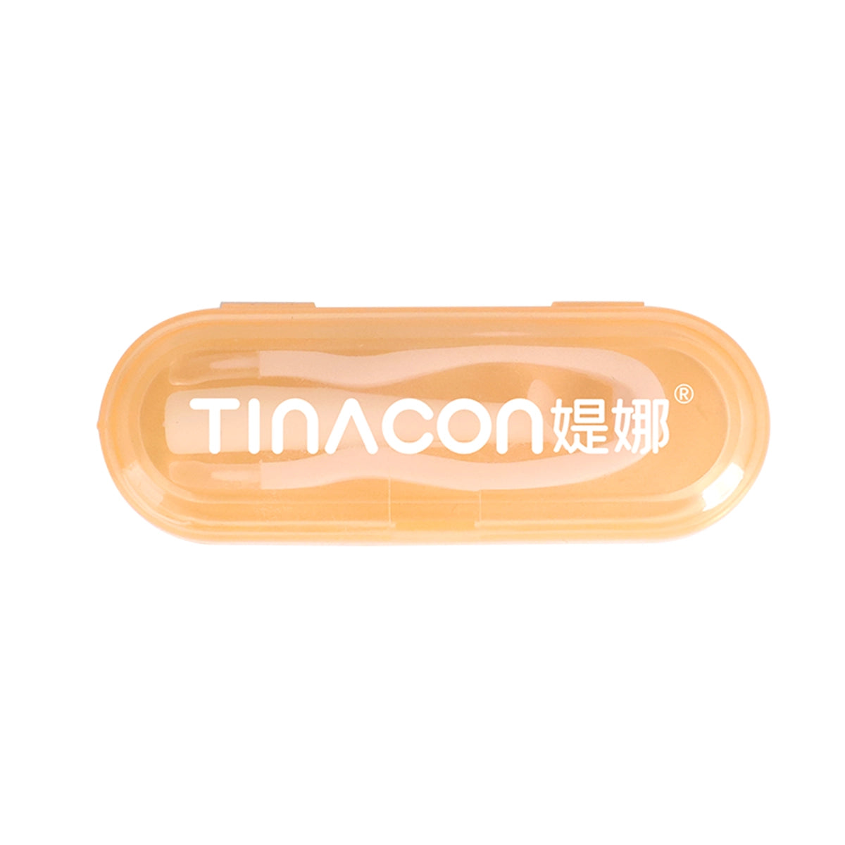 The front view of the Contact Lens Applicator Tool packaging, featuring a minimalist and high-end design.