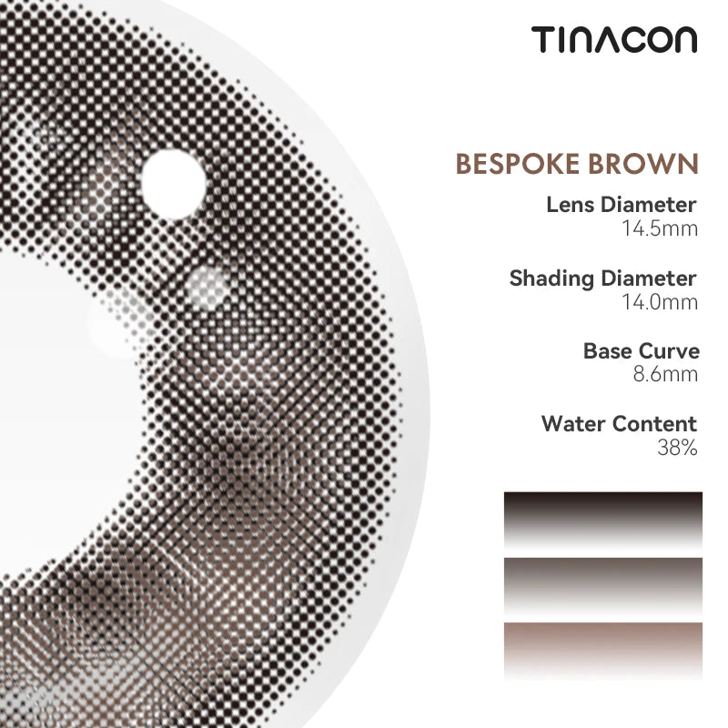Tinacon Pure Charm Lens — Bespoke Brown (10pk)
