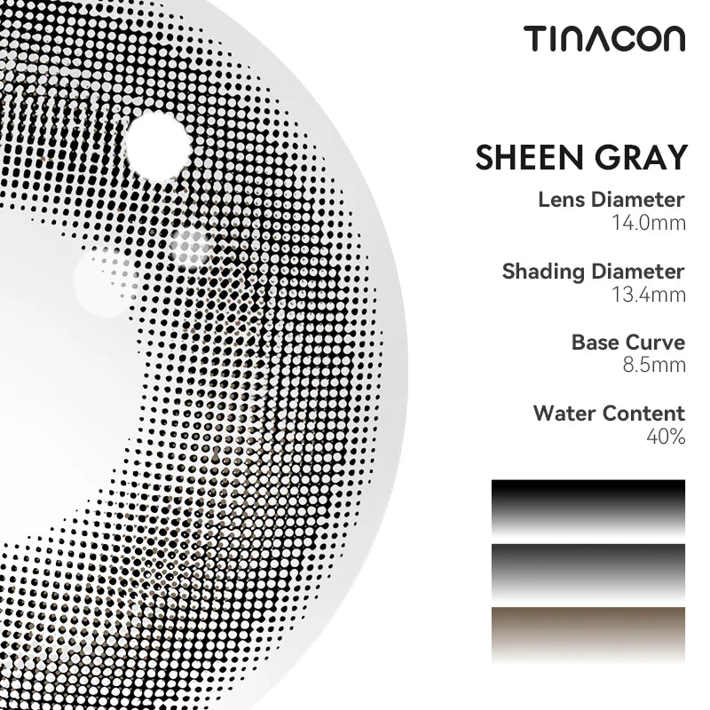 Detailed specs highlight the high-standard, light-catching pigments designed to enhance iris brilliance naturally.