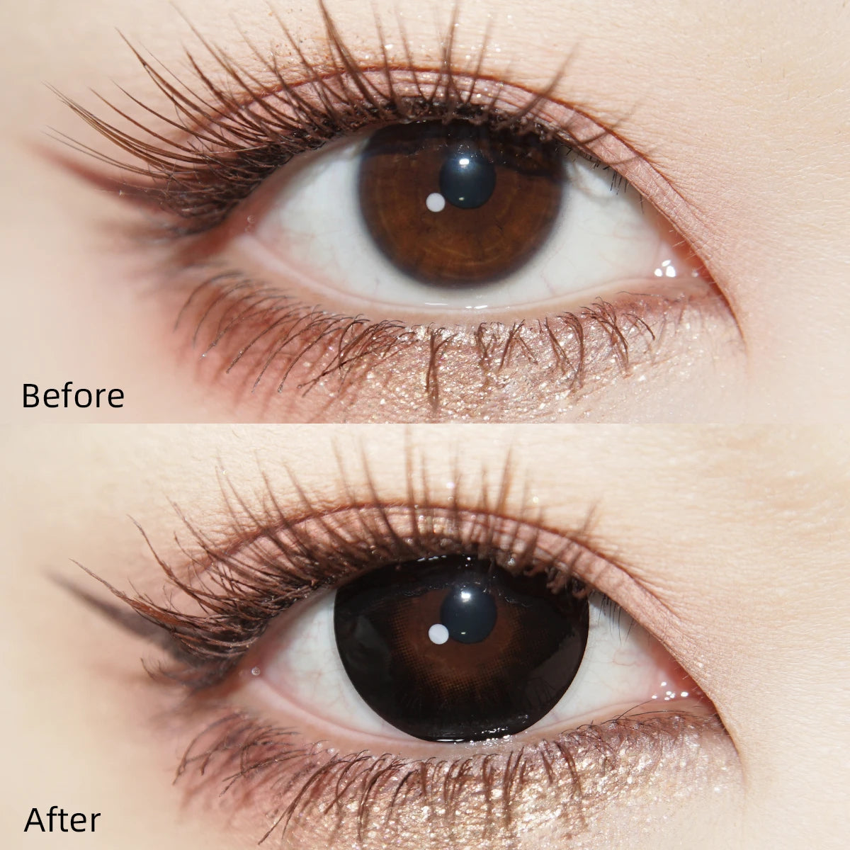 Tinacon Mega Doll-Eye Jet Black — Tea Party Black (2pk)