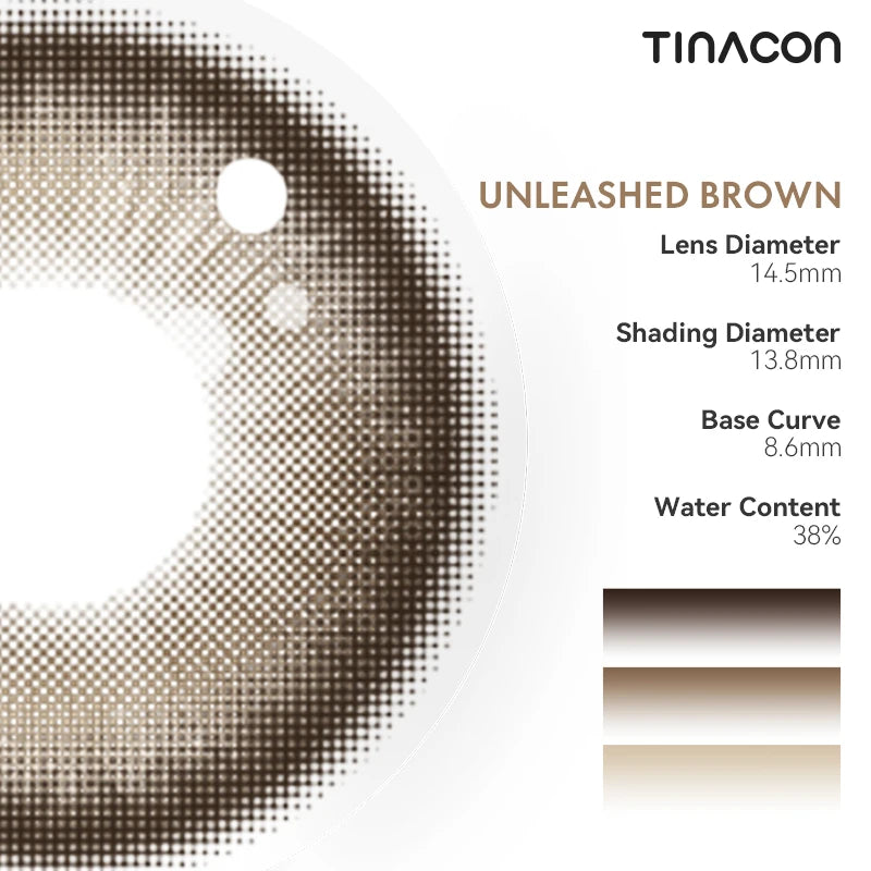 Technical specifications detail the high-density pigment saturation used to achieve this deep brown aesthetic.