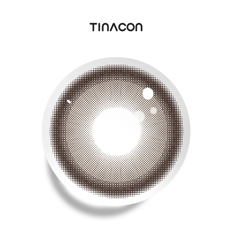 Buttered Toast Brown colored contact lenses featuring a warm, chocolate tint for a soft glow.