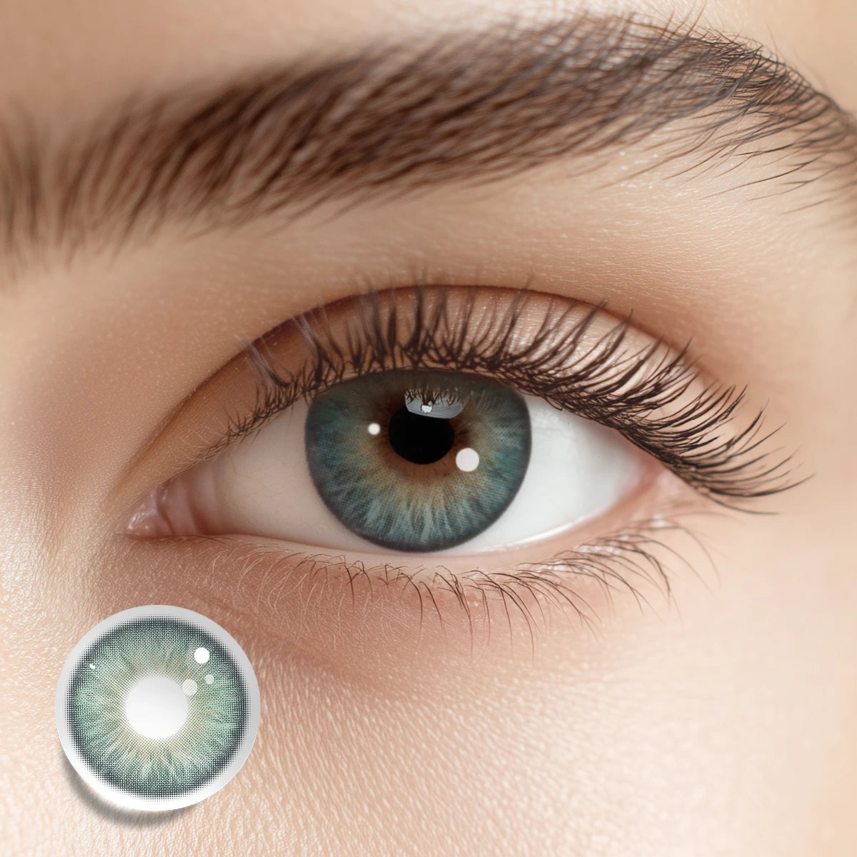 Tinacon Cyber Teal Y3K Lenses — Future Sight Green (2pk)