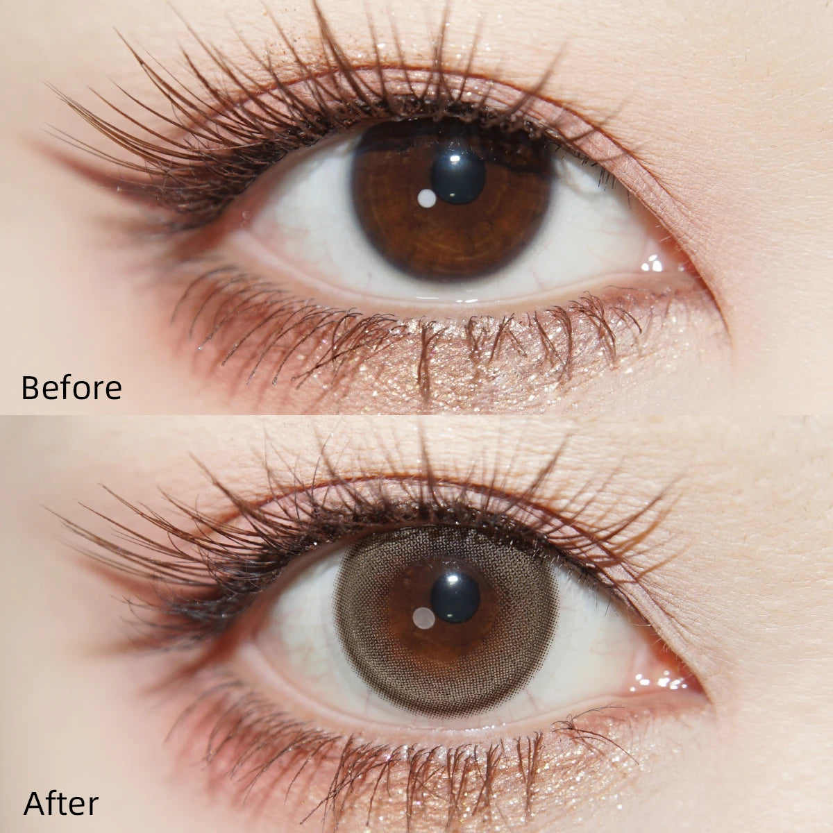 Tinacon Infinite Brown —Aura Enchant Eyes (10pk)