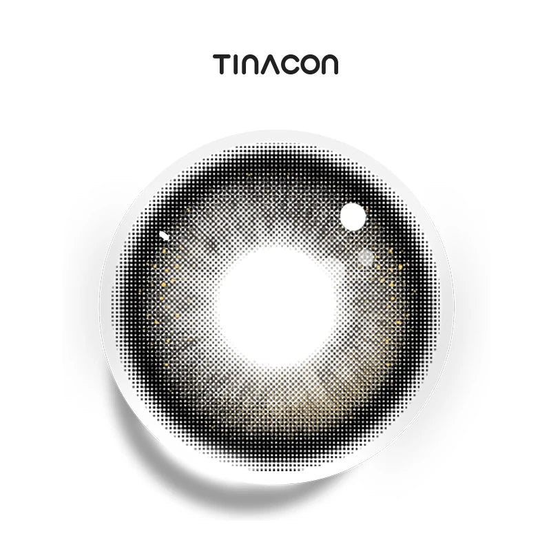 First Light Brown colored contact lenses showcasing a seamless gradient designed for daily sophistication.