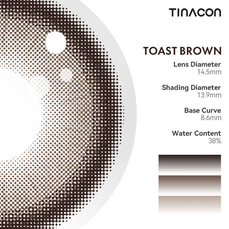 TINACON Toast Brown 14.5| 6 Months, 2 pcs