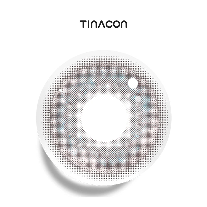 Heart Beat Pink colored contact lenses featuring a misty pink gradient and a light-catching center.