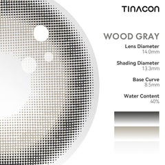 TINACON Wood Gray 14.0| 6 Months, 2 pcs