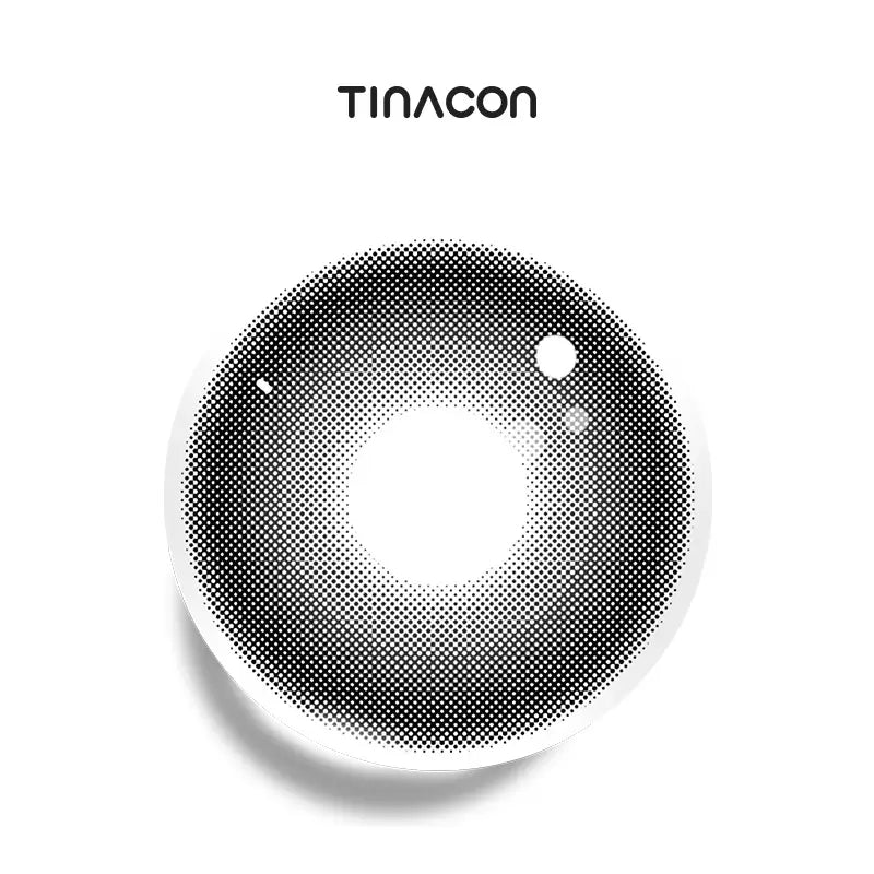 Onyx Black colored contact lenses featuring a high-shine finish to boost clarity and brilliance.