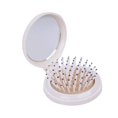 TINACON Compact Mirror Hairbrush