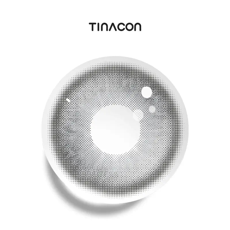 Heirloom Gray colored contact lenses featuring a crisp, modern tint for a clean, spirited look.