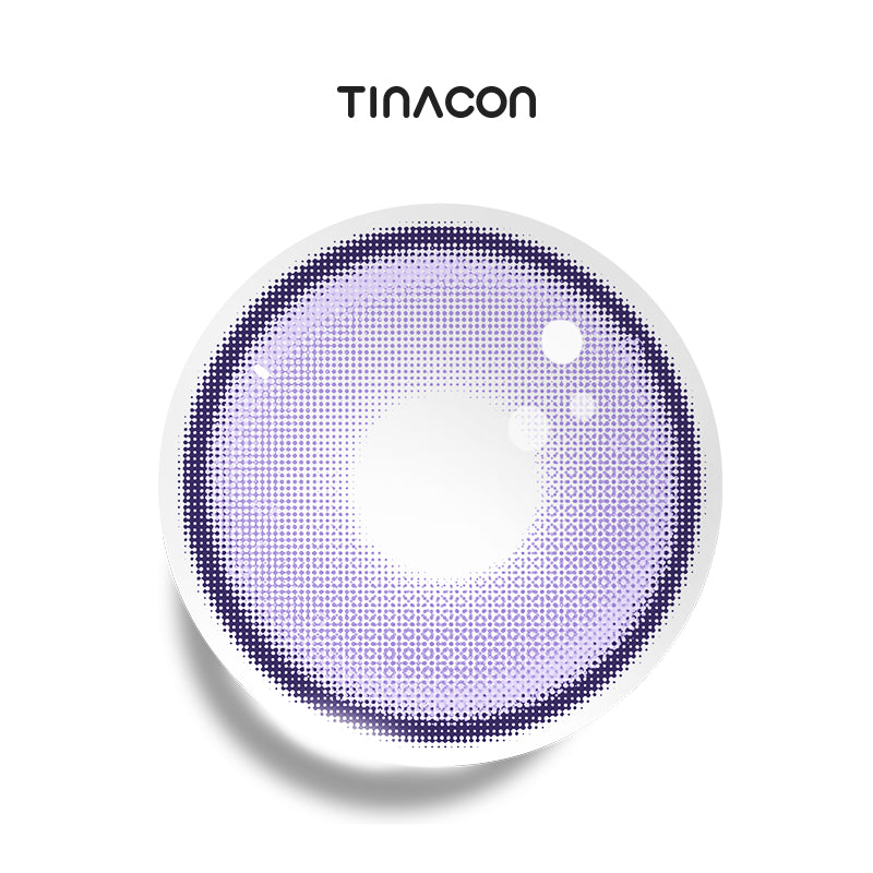 TINACON Bubbles Purple 14.5| 1 Day, 10 Pcs