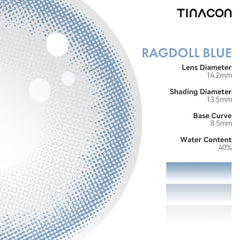 TINACON Ragdoll Blue 14.2| 6 Months, 2 pcs
