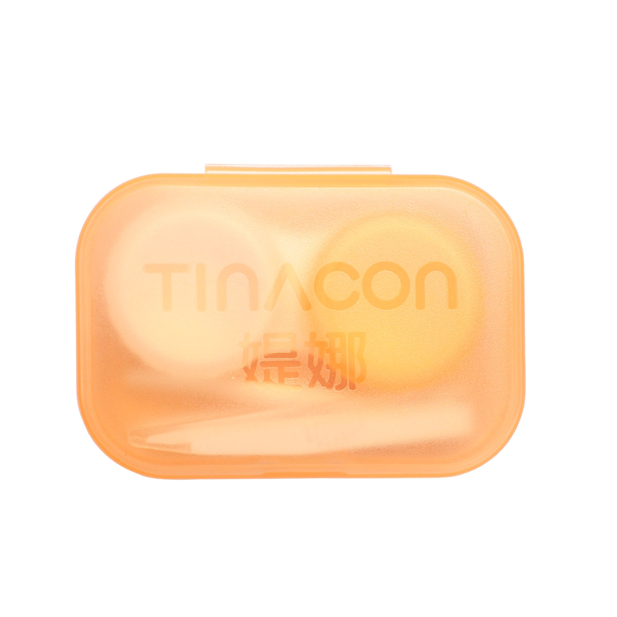 A compact view of the Contact Lens Care Kit, featuring a high-end glossy finish that fits perfectly into any handbag.