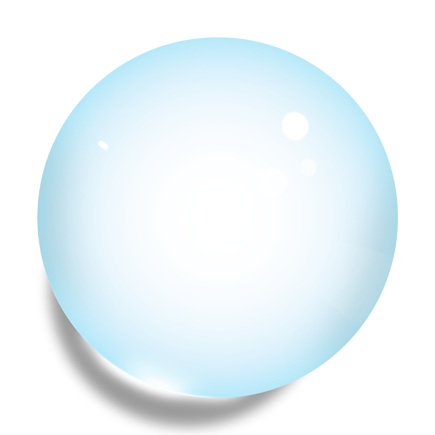 Clear Contact Lenses exhibiting an ultra-thin edge design, crafted to be both comfortable and lightweight for sensitive eyes.