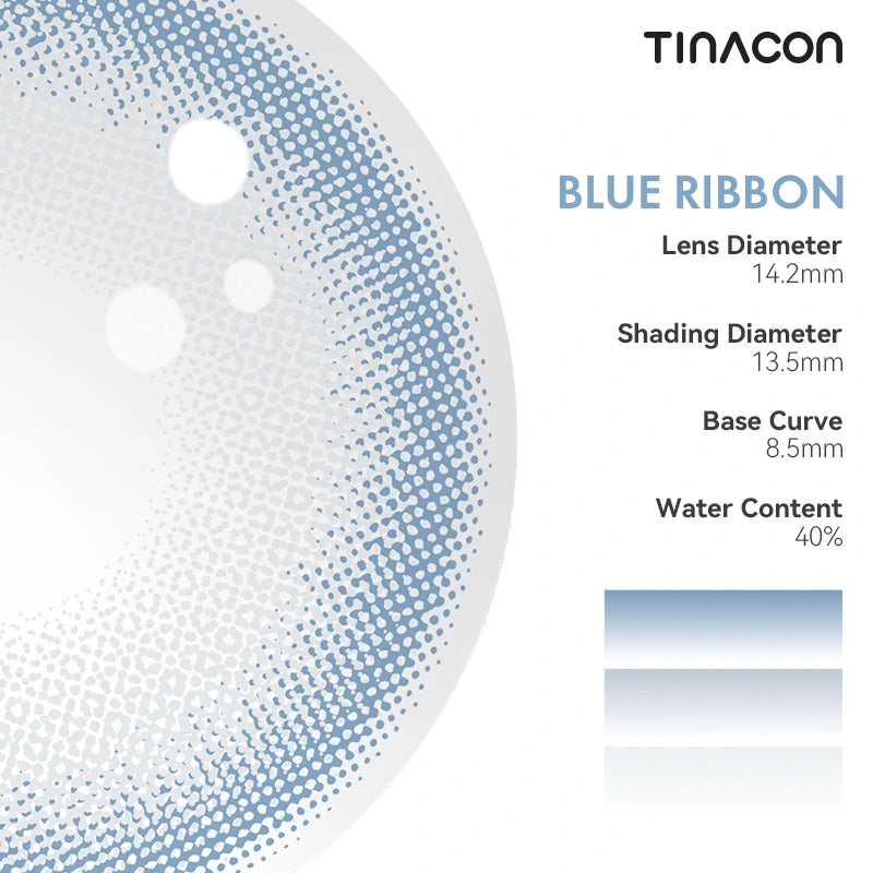 Technical specs highlight the high-standard, vivid blue pigments designed to mimic the depth and clarity of a purebred Ragdoll eye.