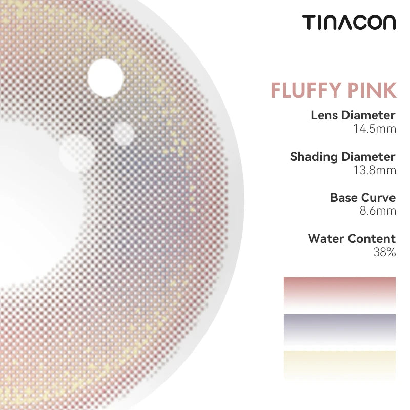 Technical specifications highlight the ultra-fine pigment misting technique used to achieve this weightless, cloud-like pastel pink aesthetic.