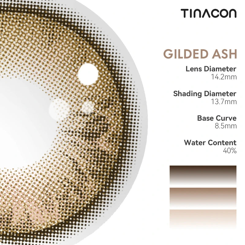 Technical specifications detail the randomized pigment mapping designed to replicate the unique, non-uniform textures found in a natural human iris.