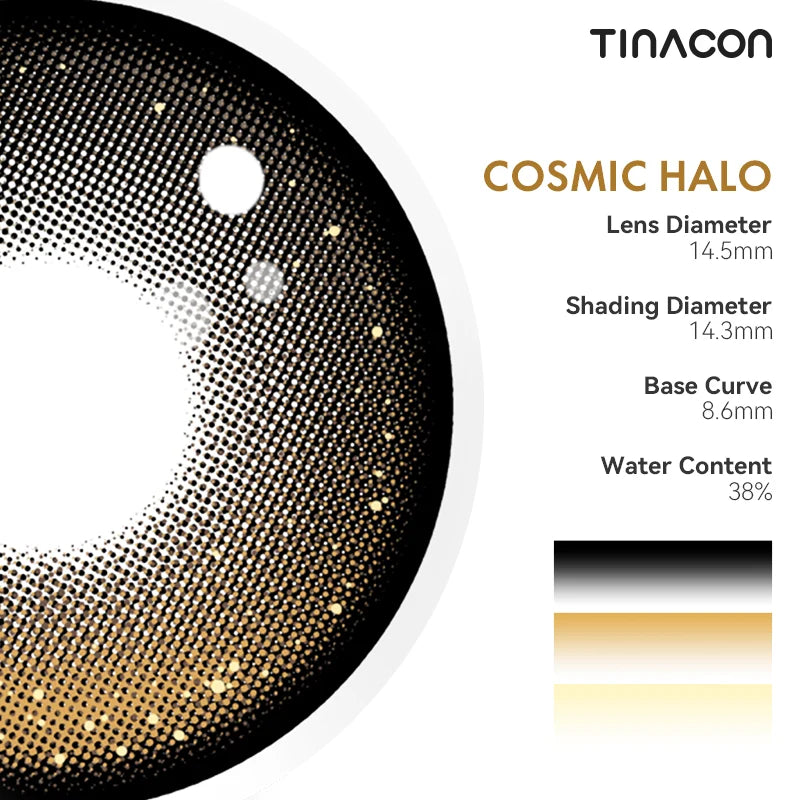 Detailed technical specs reveal the precision-scattered pigments designed to mimic the weightless, shimmering effect of galactic stardust.